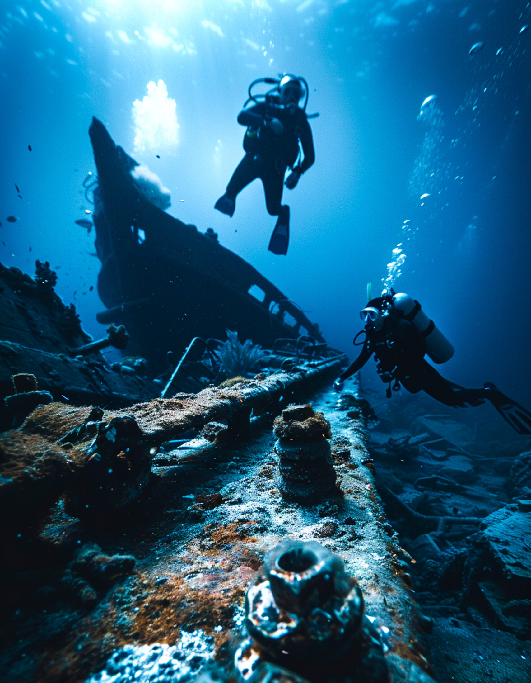 nurkowanie wrakowe idf, wracktauchen idf, wreck diver idf